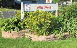 Able Park - Park Sign