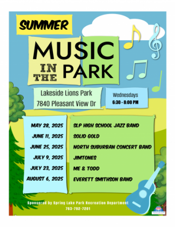 Music in the Park 2025