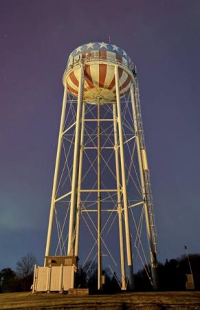 Photo of the Able Street Water Tower